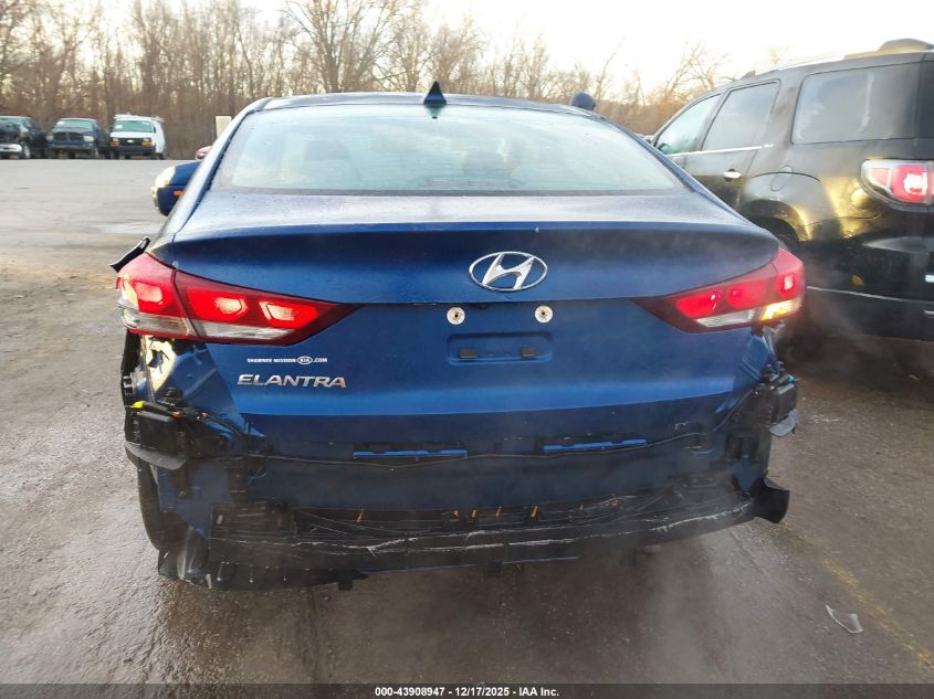 2018 Hyundai Elantra Sel VIN: 5NPD84LF3JH262262 Lot: 43908947