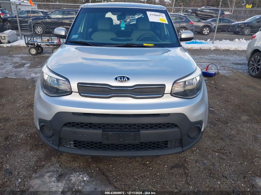 2019 Kia Soul VIN: KNDJN2A22K7667678 Lot: 43908972