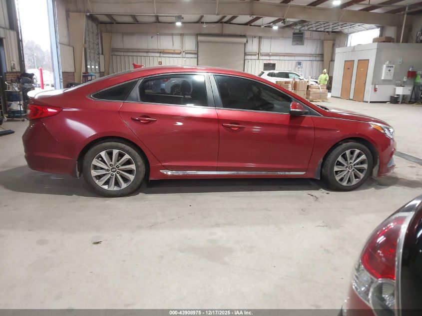 2016 Hyundai Sonata Sport VIN: 5NPE34AF2GH391513 Lot: 43908975