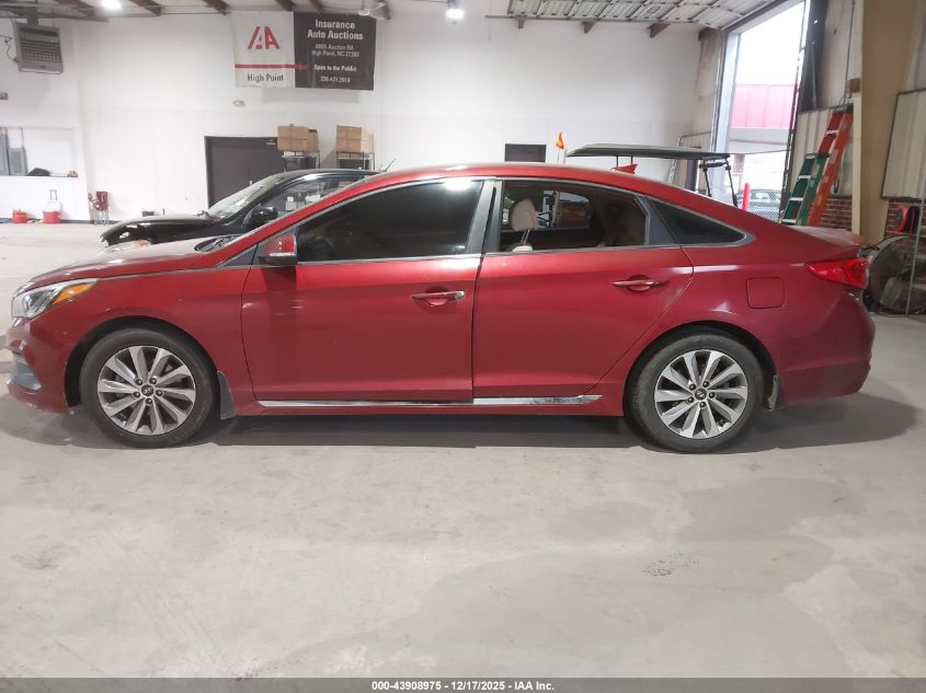 2016 Hyundai Sonata Sport VIN: 5NPE34AF2GH391513 Lot: 43908975