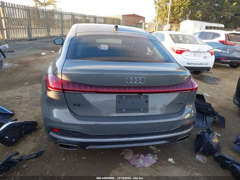 2025 Audi All-New A5 Premium Tfsi Quattro S Tronic VIN: WAU1BCFU5SN060935 Lot: 43908980