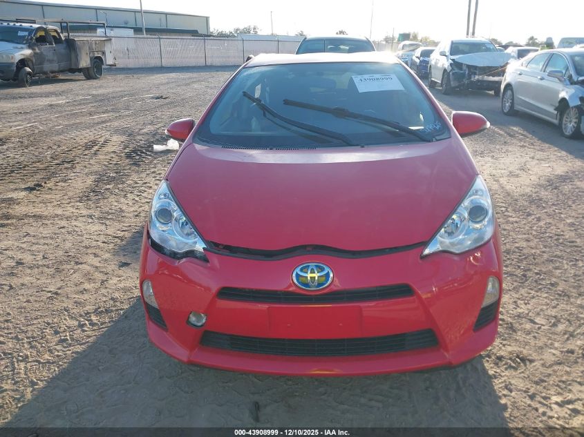 2014 Toyota Prius C Two VIN: JTDKDTB33E1567925 Lot: 43908999