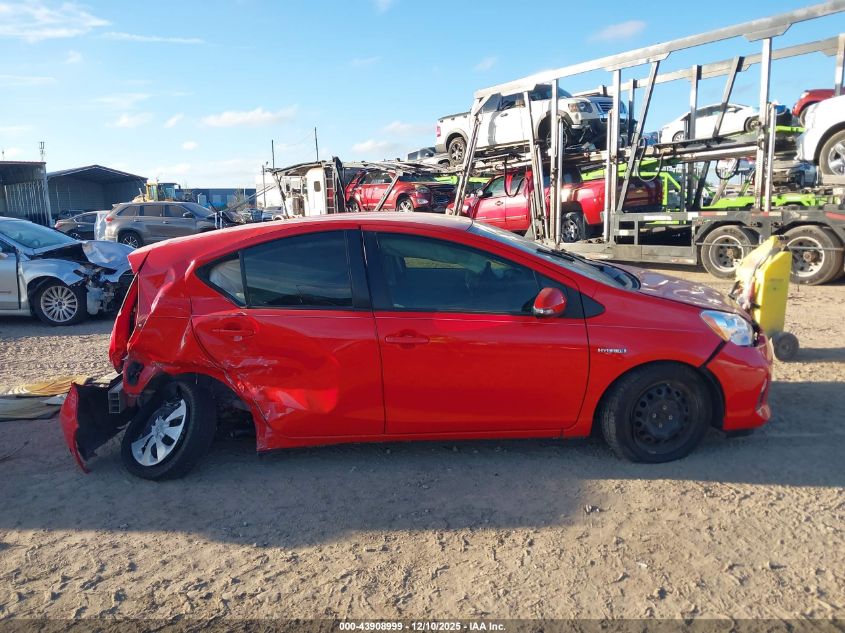 2014 Toyota Prius C Two VIN: JTDKDTB33E1567925 Lot: 43908999