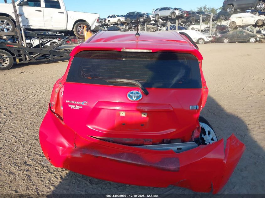 2014 Toyota Prius C Two VIN: JTDKDTB33E1567925 Lot: 43908999