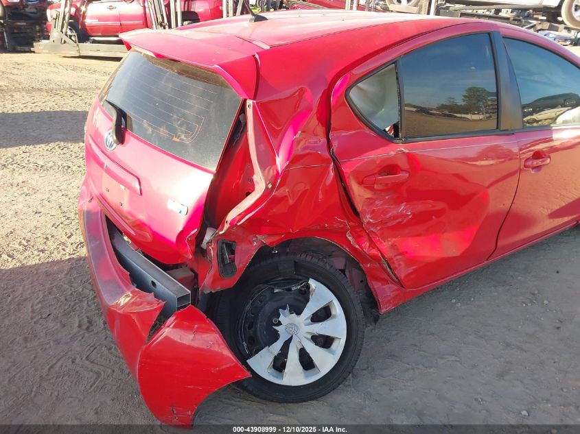 2014 Toyota Prius C Two VIN: JTDKDTB33E1567925 Lot: 43908999