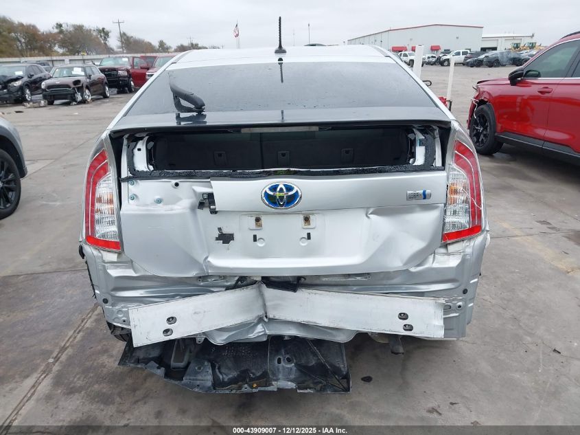 2013 Toyota Prius Four VIN: JTDKN3DU6D5541622 Lot: 43909007