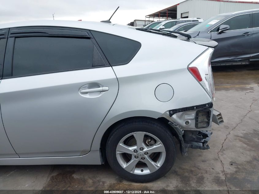 2013 Toyota Prius Four VIN: JTDKN3DU6D5541622 Lot: 43909007