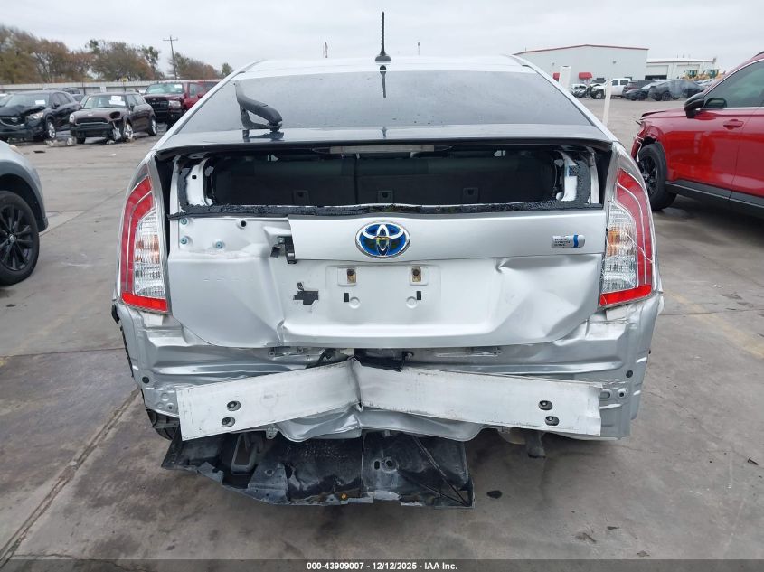 2013 Toyota Prius Four VIN: JTDKN3DU6D5541622 Lot: 43909007