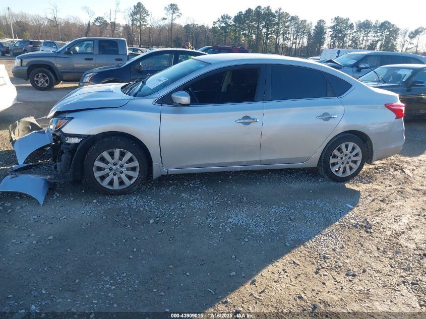 2017 Nissan Sentra Sv VIN: 3N1AB7AP1HL639413 Lot: 43909015