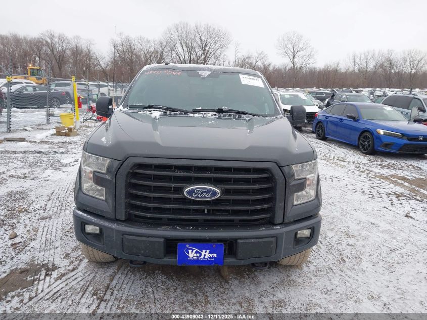2016 Ford F-150 Xlt VIN: 1FTEX1EP1GFD36390 Lot: 43909043