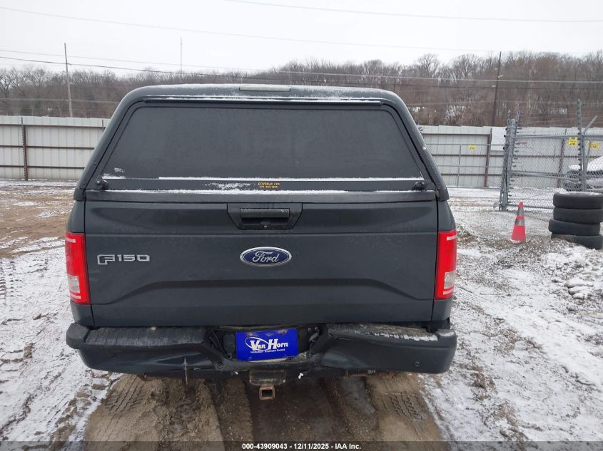 2016 Ford F-150 Xlt VIN: 1FTEX1EP1GFD36390 Lot: 43909043