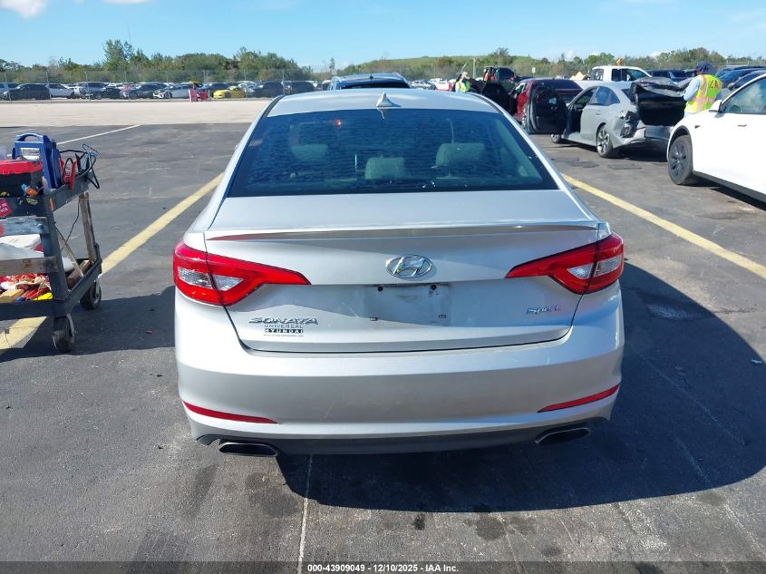 2017 Hyundai Sonata Sport VIN: 5NPE34AF3HH502409 Lot: 43909049