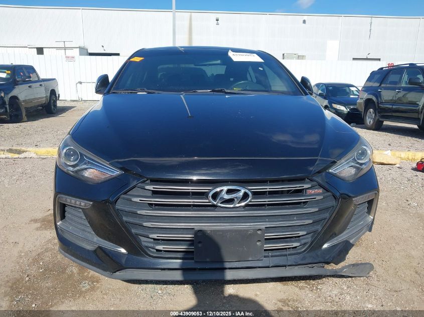 2017 Hyundai Elantra Sport VIN: KMHD04LB6HU338489 Lot: 43909053