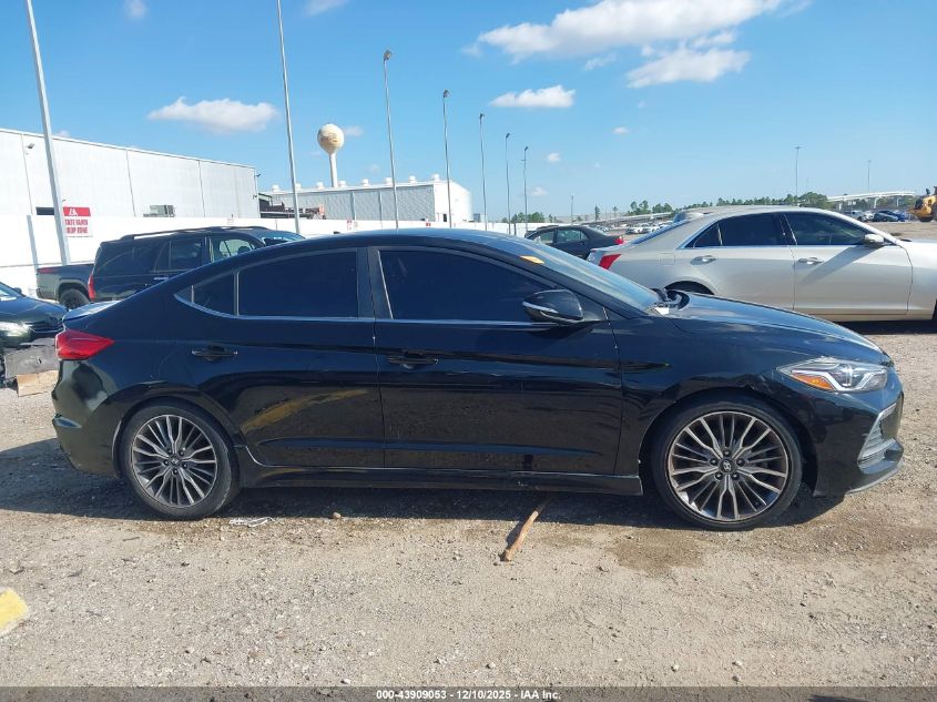 2017 Hyundai Elantra Sport VIN: KMHD04LB6HU338489 Lot: 43909053