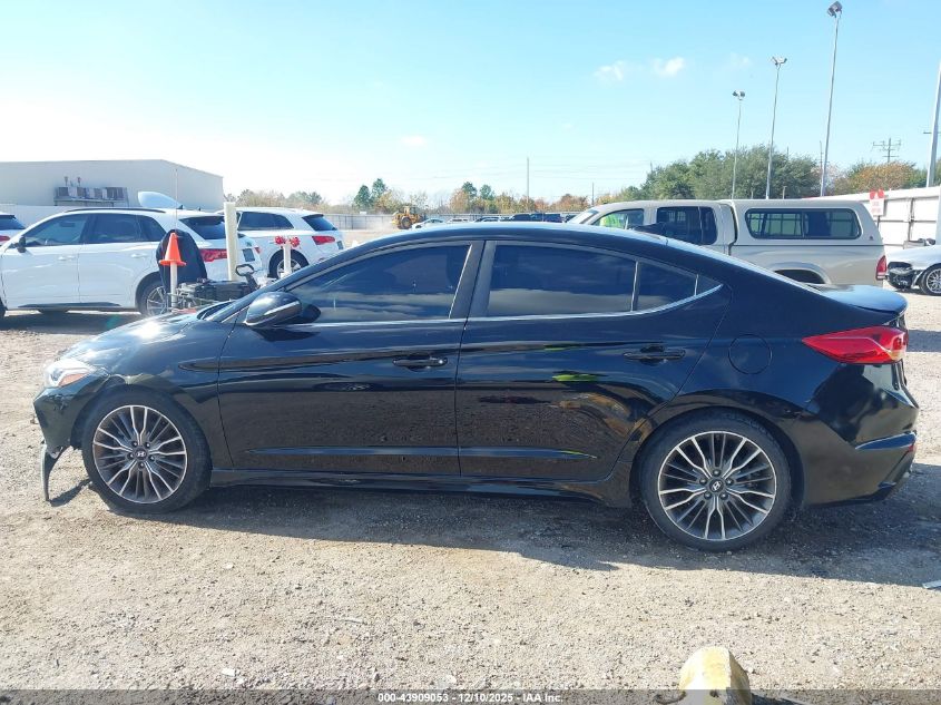 2017 Hyundai Elantra Sport VIN: KMHD04LB6HU338489 Lot: 43909053