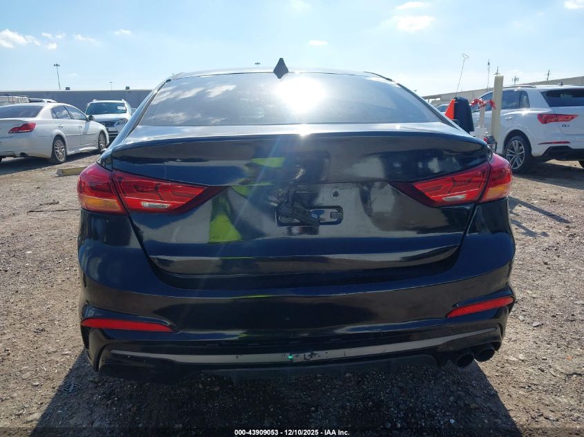 2017 Hyundai Elantra Sport VIN: KMHD04LB6HU338489 Lot: 43909053