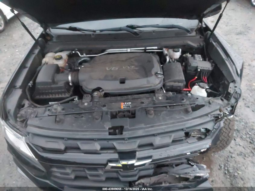 2021 Chevrolet Colorado 4Wd Short Box Z71 VIN: 1GCGTDEN9M1227009 Lot: 43909055