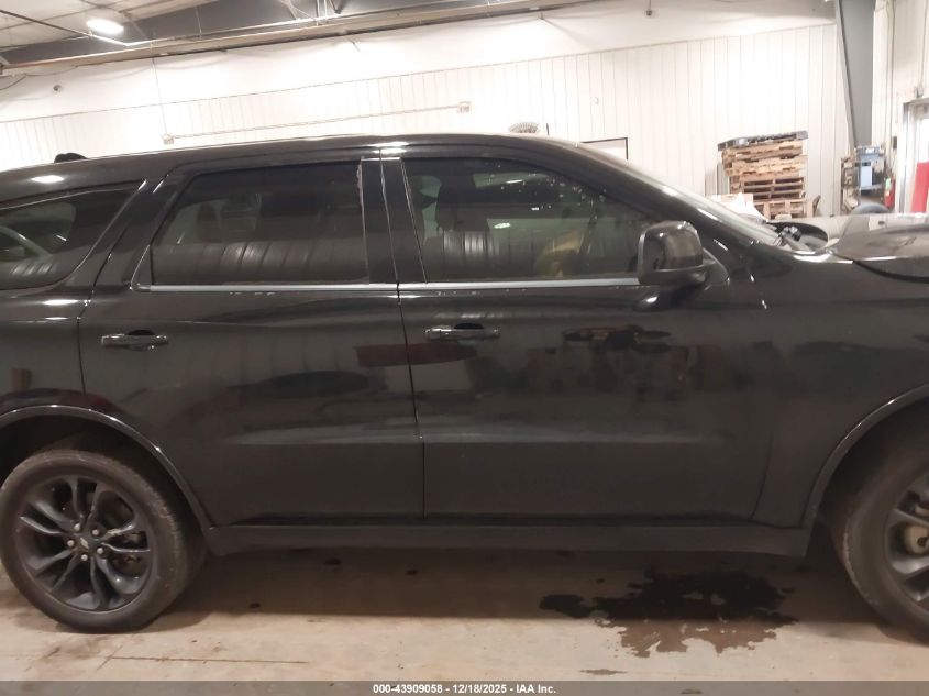 2022 Dodge Durango Gt Awd VIN: 1C4RDJDG1NC174237 Lot: 43909058