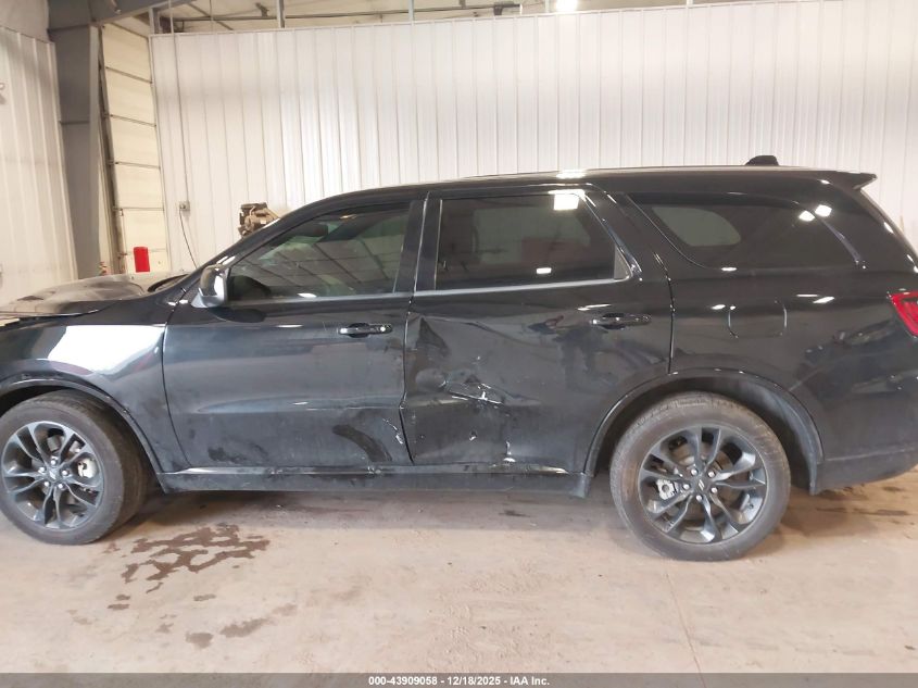 2022 Dodge Durango Gt Awd VIN: 1C4RDJDG1NC174237 Lot: 43909058