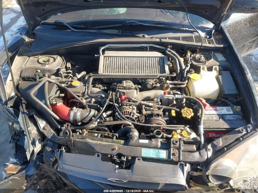 2005 Subaru Impreza Wrx VIN: JF1GD29635G514970 Lot: 43909068