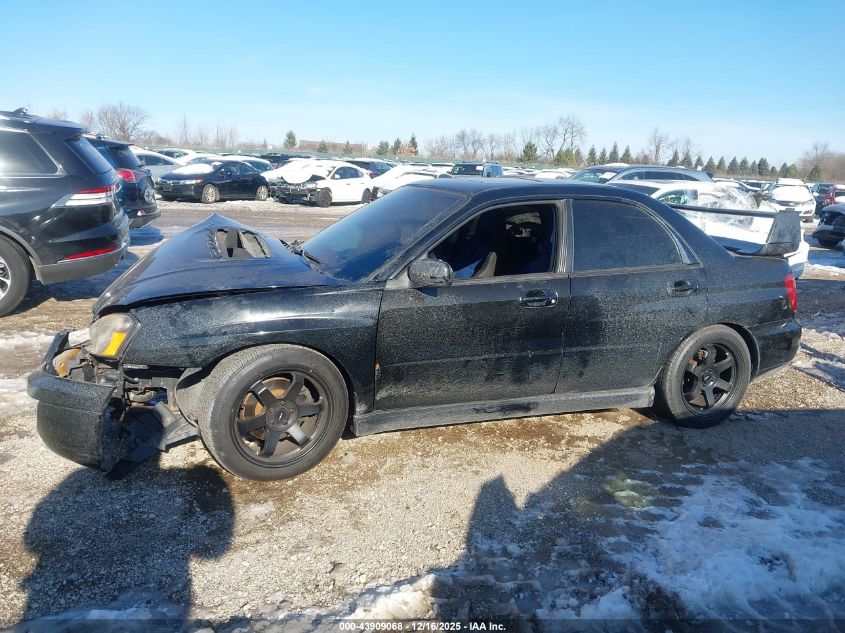 2005 Subaru Impreza Wrx VIN: JF1GD29635G514970 Lot: 43909068