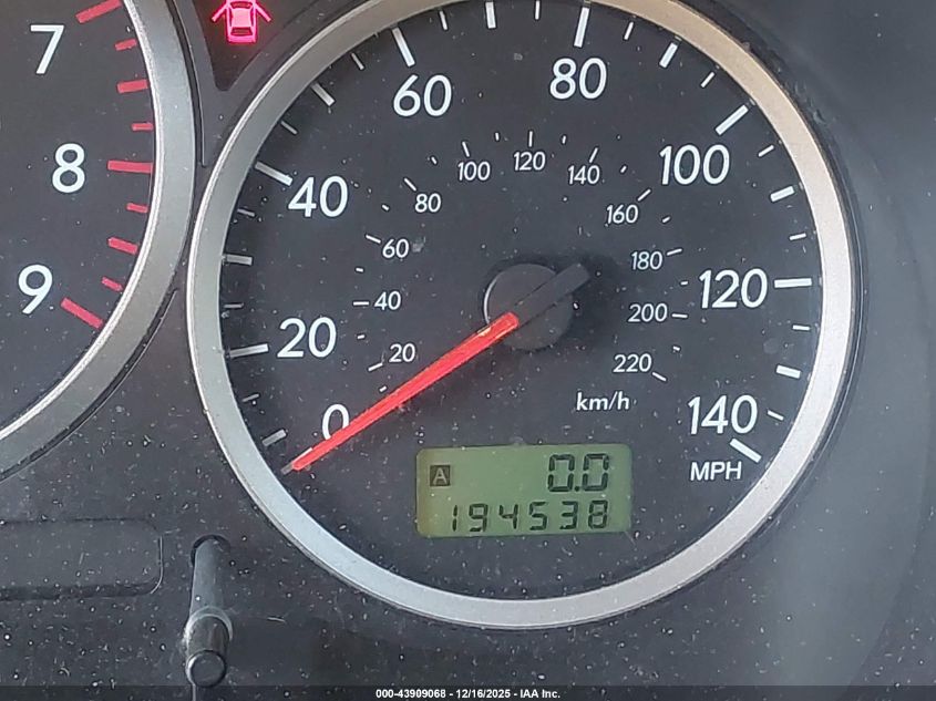 2005 Subaru Impreza Wrx VIN: JF1GD29635G514970 Lot: 43909068