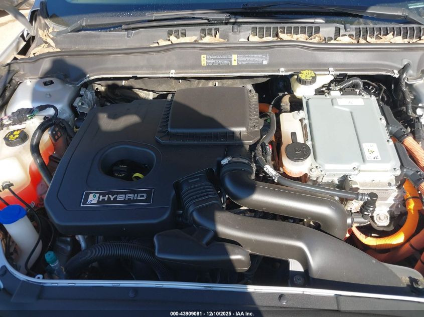 2017 Ford Fusion Hybrid S VIN: 3FA6P0UU4HR360649 Lot: 43909081