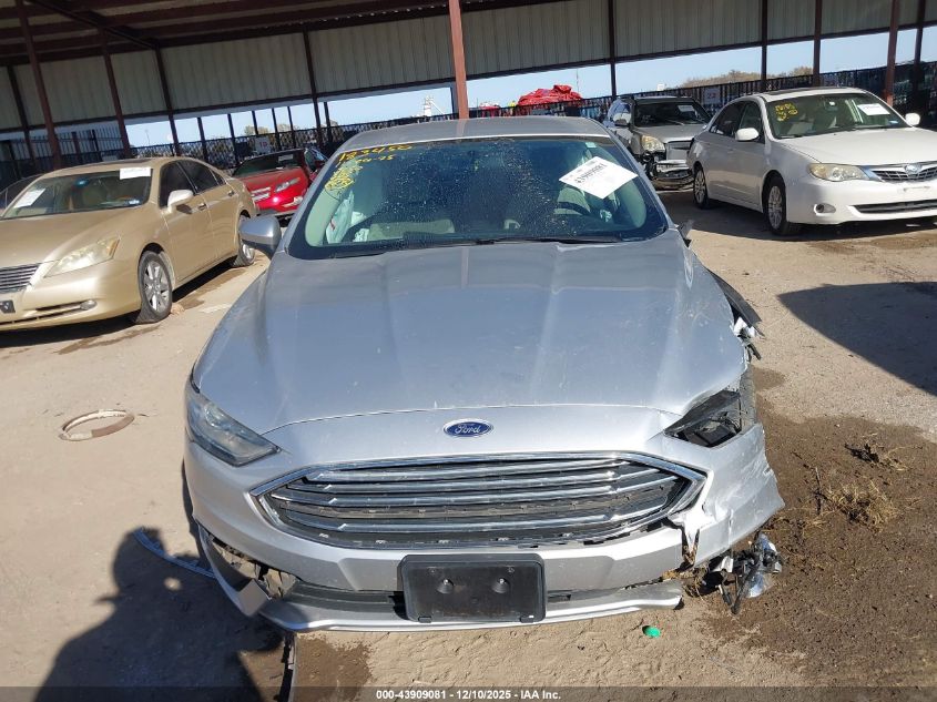 2017 Ford Fusion Hybrid S VIN: 3FA6P0UU4HR360649 Lot: 43909081