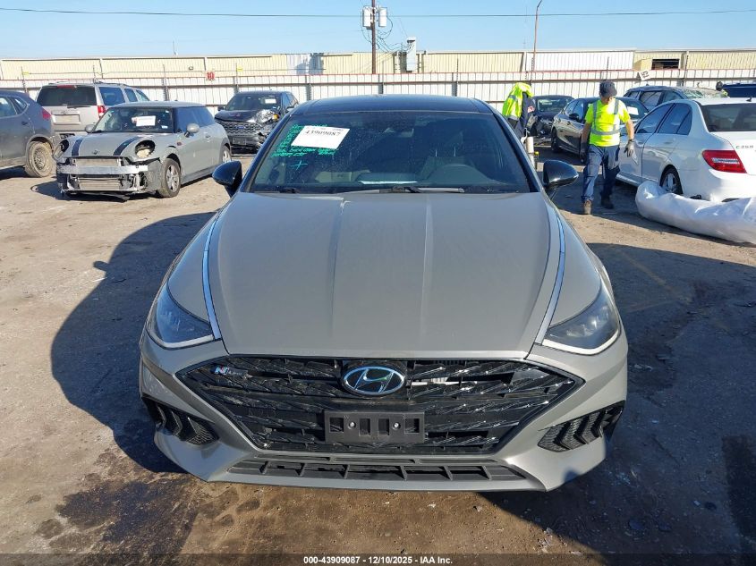 2022 Hyundai Sonata N Line VIN: KMHL14JC6NA225093 Lot: 43909087