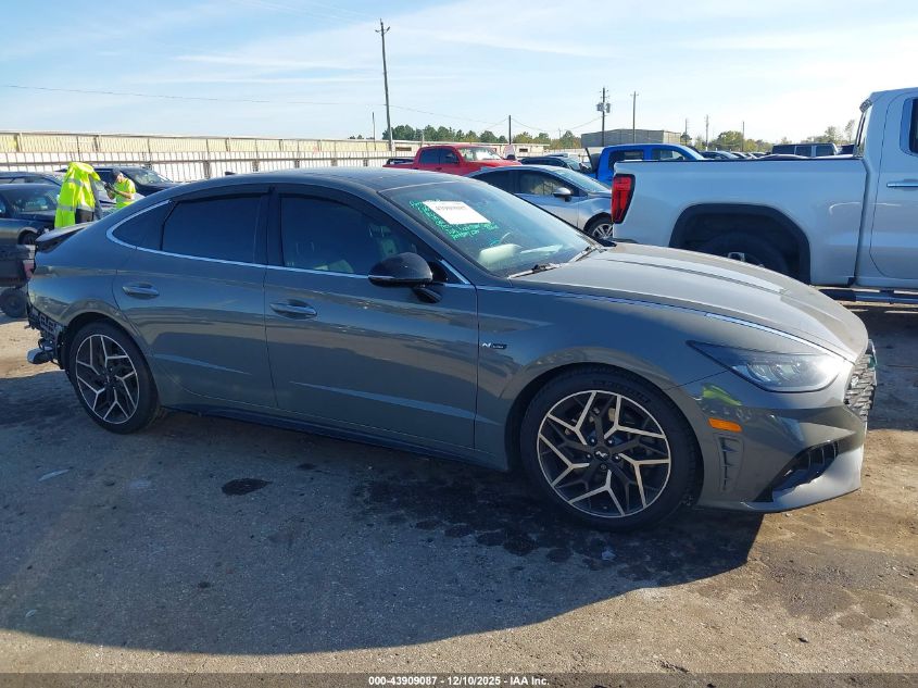 2022 Hyundai Sonata N Line VIN: KMHL14JC6NA225093 Lot: 43909087