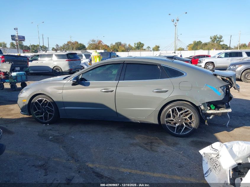 2022 Hyundai Sonata N Line VIN: KMHL14JC6NA225093 Lot: 43909087