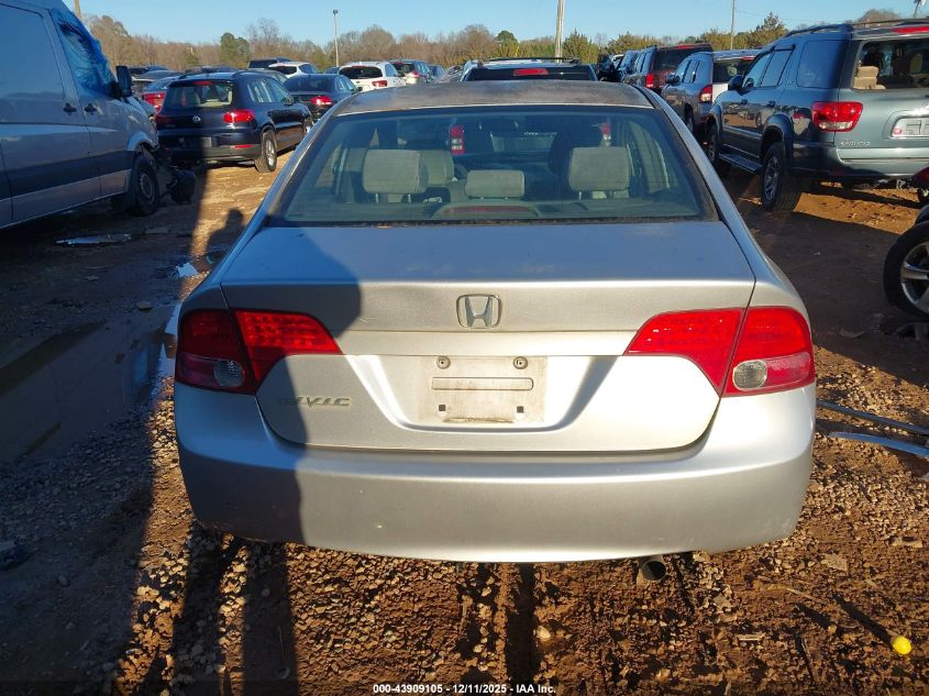 2008 Honda Civic Ex VIN: 2HGFA16808H316307 Lot: 43909105