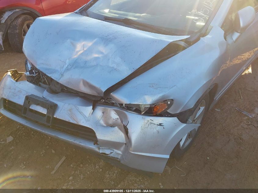 2008 Honda Civic Ex VIN: 2HGFA16808H316307 Lot: 43909105