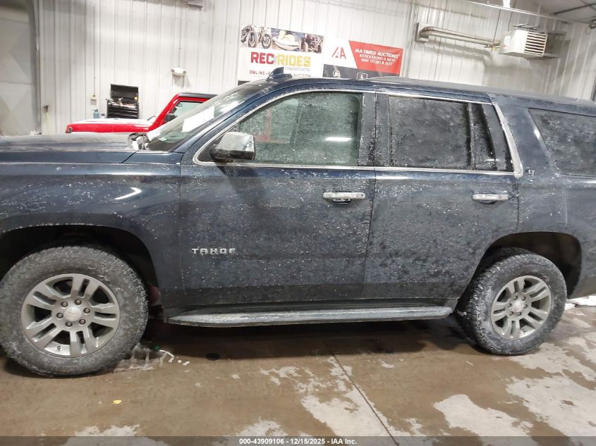 2019 Chevrolet Tahoe Lt VIN: 1GNSKBKC1KR366450 Lot: 43909106
