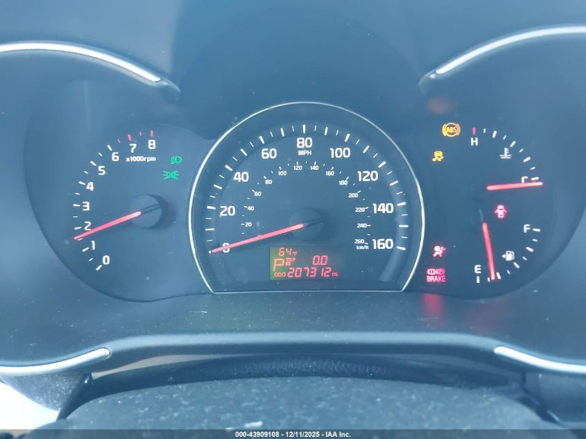 2015 Kia Sorento Lx V6 VIN: 5XYKT4A74FG583792 Lot: 43909108