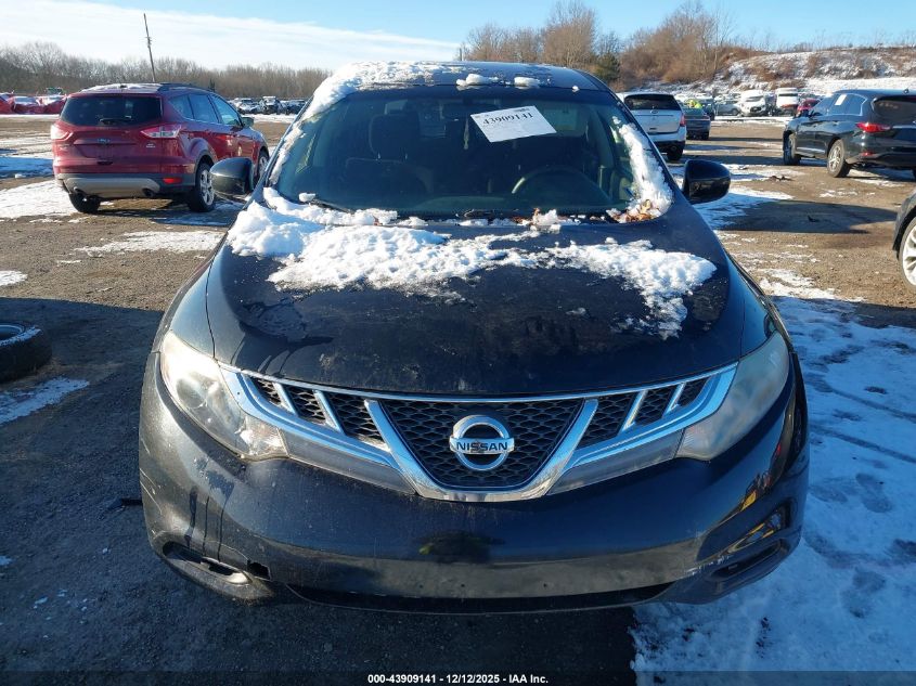 2014 Nissan Murano Le/S/Sl/Sv VIN: JN8AZ1MW7EW513706 Lot: 43909141