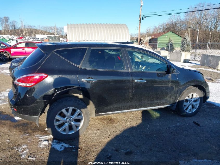2014 Nissan Murano Le/S/Sl/Sv VIN: JN8AZ1MW7EW513706 Lot: 43909141