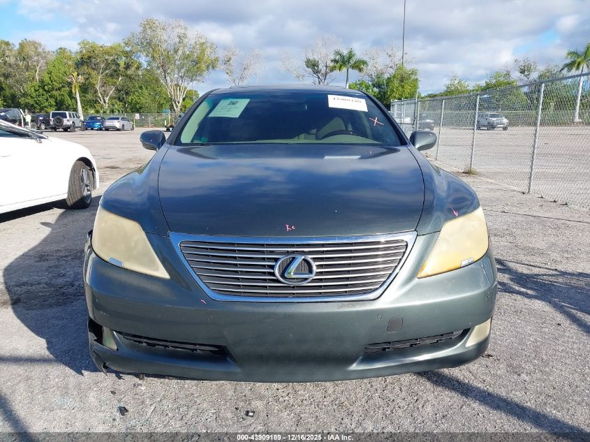 2007 Lexus Ls 460 VIN: JTHBL46FX75040469 Lot: 43909189
