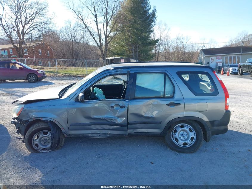 2005 Honda Cr-V Lx VIN: SHSRD78545U331492 Lot: 43909197