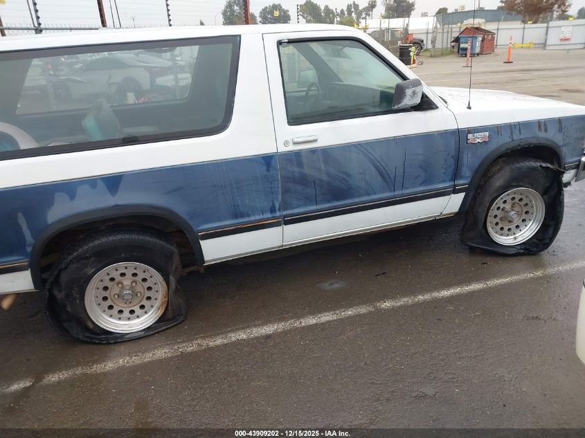 1985 Chevrolet Blazer S10 VIN: 1G8CT18B2F8179646 Lot: 43909202