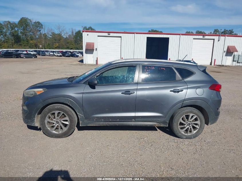 2016 Hyundai Tucson Se VIN: KM8J33A46GU070972 Lot: 43909204