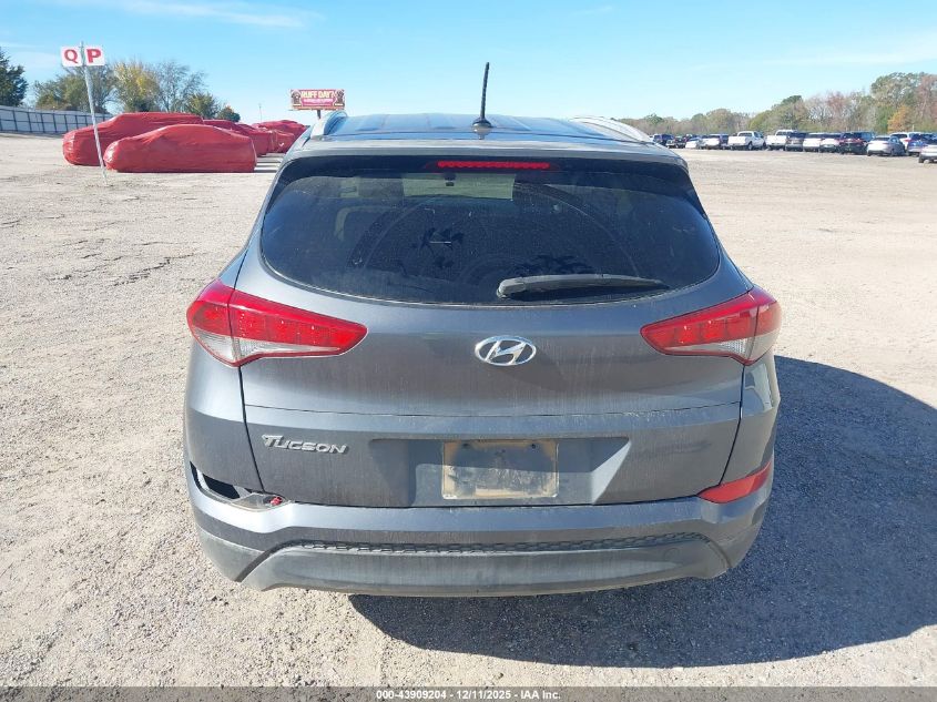 2016 Hyundai Tucson Se VIN: KM8J33A46GU070972 Lot: 43909204