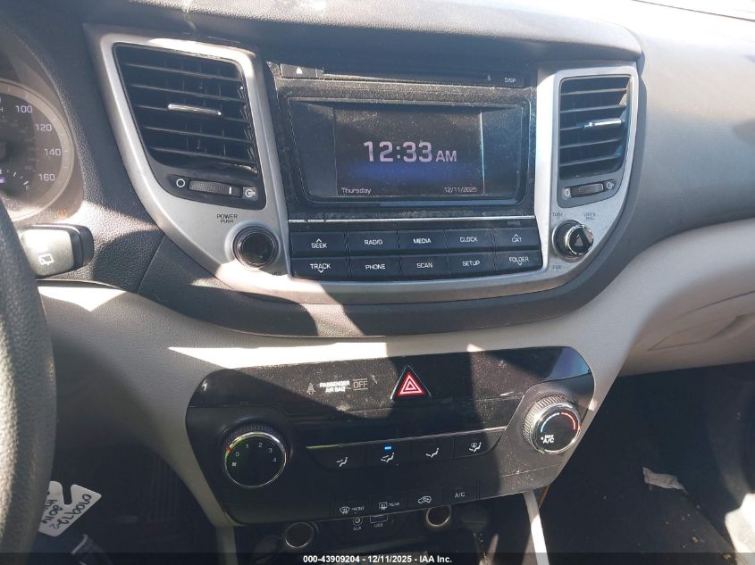 2016 Hyundai Tucson Se VIN: KM8J33A46GU070972 Lot: 43909204