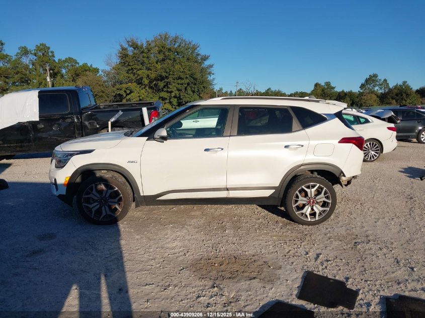 2021 Kia Seltos Sx Turbo VIN: KNDETCA20M7081352 Lot: 43909206