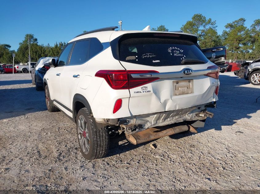 2021 Kia Seltos Sx Turbo VIN: KNDETCA20M7081352 Lot: 43909206