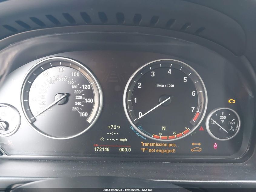 2012 BMW 528I xDrive VIN: WBAXH5C59CD035987 Lot: 43909223