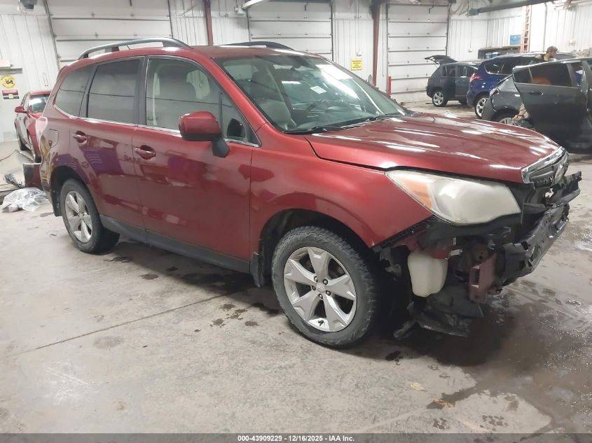 2015 Subaru Forester 2.5I Limited VIN: JF2SJAHC7FH520976 Lot: 43909229