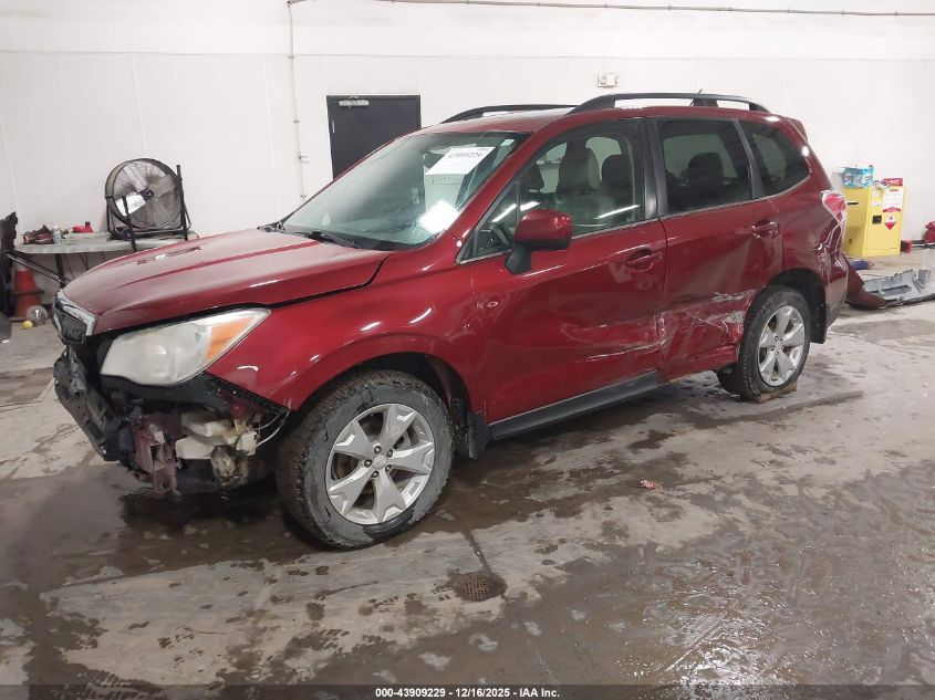 2015 Subaru Forester 2.5I Limited VIN: JF2SJAHC7FH520976 Lot: 43909229