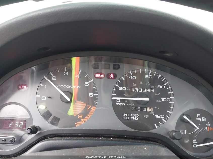 1993 Honda Civic Del Sol S VIN: JHMEG1244PS002421 Lot: 43909243