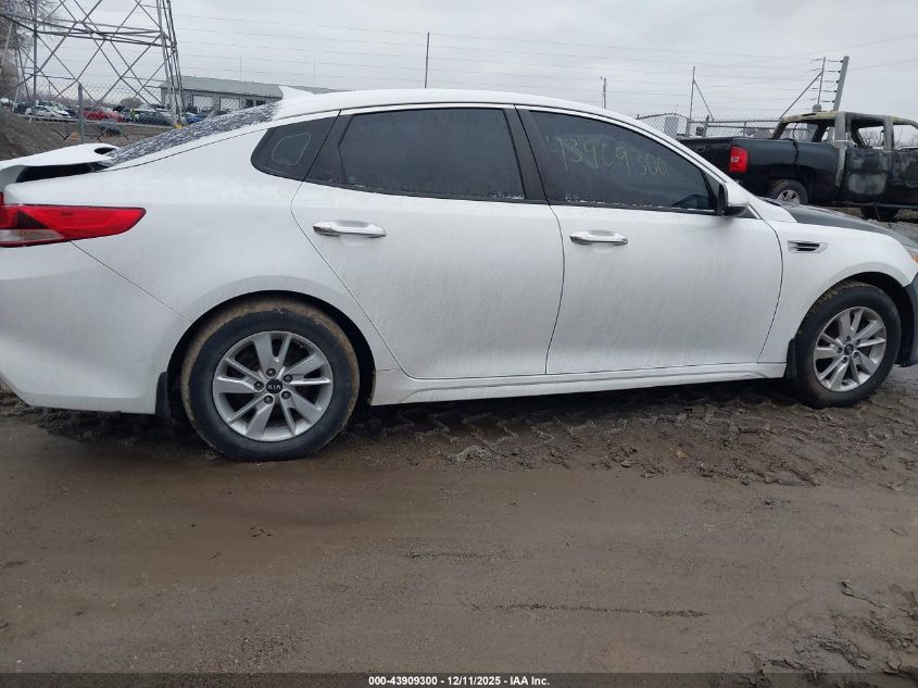 2018 Kia Optima Lx VIN: 5XXGT4L36JG210914 Lot: 43909300